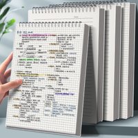 B5 notebook upturned coil book small square book thickened college student notebook
