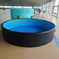 High Quality PVC Drop Stitch Material Custom Big Size Portable Outdoor Water Pool Inflatable Swimming Pool for Children