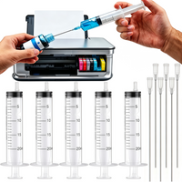 Ink Refill Syringe 20ml /3ml with 10cm Flat Tip Needle for Printer Cartridge Refilling Tool
