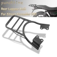 For Street Twin 900 Speed Twin 900 Street Scrambler 900 Speed Twin 1200 Luggage Rack Rear Tail Rack Suitcase Carrier Board