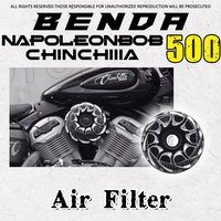 BENDA Napoleonbob ChinchiIIa 500 or so retro turbine air filter air filter decorative accessories