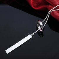 925 Sterling Silver Necklace For Women Jewelry 45cm 18 inches Creative Round Pendant fashion Christmas gifts Wedding