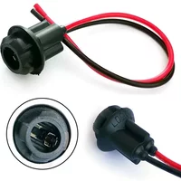 10pcs T10 Auto Car Socket Connector Extension DC 0V ~ 12V Light Bulb Socket W5W 168 194 For Cars Trucks Boats Lamp Base Fittings