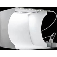 Mini Folding Photobox Photography LED Light Room Photo Studio Light Tent Box With 6 Colors Backdrops Photobox For DSLR Camera