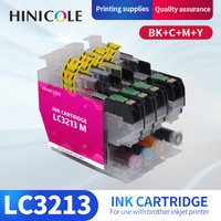 HINICOLE LC3213 Compatible Ink Cartridge For Brother LC3211XL LC3213XL DCP-J572DW DCP-J772DW DCP-J774DW MFC-J491DW Printers