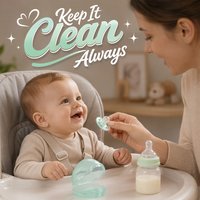 4Pcs Portable Pacifier Storage Box, Dust-Proof Baby Pacifier Storage Box, Portable Baby Teether Storage Box for Outings, Transparent Breathable Pacifier Dust-Proof Box