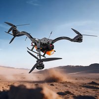 Rctosky Y6 carbon fiber three-axis frame f450 crossing three-axis frame three-axis drone frame F722 INAV BF