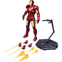 NEW Original Fondjoy Anime Figure Iron Man MK4 Model Kit 1/12 Infinity Saga Ironman Mark 4 Assembly ABS Joint Movable Kid Toys