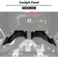 For BMW R1300GS GS1300 R 1300 GS R1300 GS 2023 2024 2025 New Motorcycle Accessories Cockpit Fairing Black Updraft Deflector