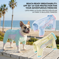 Dog Summer Sun Protective Bodysuit โ Cooling Mesh Full Body Suit, Blocks UV Rays, Breathable Lightweight Jumpsuit for hot