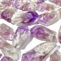 Natural Stone Amethyst Tooth Raw Crystal Point Stone Rough Purple Quartz Jewelry DIY Stone, PMineral Specimen Decoration.