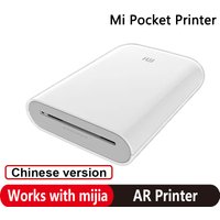 Chinese Version Xiaomi Mi Portable Pocket Photo Printer 300dpi Bluetooth-compatible DIY Share Smart Mobile Mini AR Printer