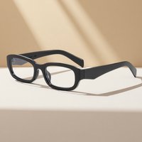 Fashion Small Rectangle Photochromic Glasses Women Classic Changing Color Glasses Stylish Daily Decorative Eyeglasses