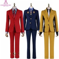 HIGH CARD Leo Constantine Pinochle Chris Redgrave Finn Oldman Cosplay Costume Carnival Halloween Christmas Outfit