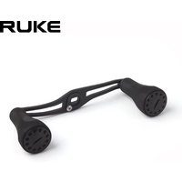Ruke 1pc Fishing Reel Handle Alloy Aluminum Double Rocker Length 120mm 7*4/8*5mm Holes Suit Dai/Shi/Ab Reel Handle DIY Accessory