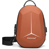 Designer Anti-theft Lock Crossbody Bag USB Charging Travel Shoulder Bag High Quality Messenger Bags Male Waterproof Chest Bag