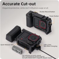 Quick-Release Grip Frame For DJI Osmo Action 5 Pro / Action 4 / Action 3 and Insta360 Ace Pro 2/1 Street Photography Handle Vlog