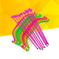 20Pcs Plastic Bow and Arrow Set Archery Kit Right Handed Suction Cup Tips Use Portable Take Down for Outdoor