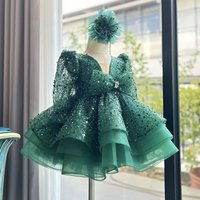 Gorgeous baby girl dress for girls elegant birthday party dress girl dress Baby girls clothes for Opening Ceremony prom dress