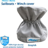 Sailboat Winch Cover: Waterproof, Sunproof, Made of Oxford Cloth and Wear-Resistant PVC, Universal Fit, Dustproof,