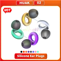 HUAK Sleeping Ear Plugs Noise Reduction Tapones Oido Ruido Soft Oordopjes Earplug Waterproof Tapones Para Dormir Earplugs