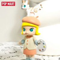 Popmart Molly Auction Series Blind Box Guess Bag Mystery Box Toys Doll Anime Figure Desktop Ornaments Cute Gift