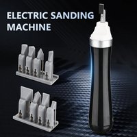 MSWZ MS148 Electric Reciprocating Sander 2 Speeds Adjustable Mini Handheld for Gunpla Sanding Polishing Grinding Hobby DIY Tools