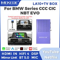 MEKEDE Kabelloses CarPlay Android Auto AirPlay Autolink Spiegelmodul HiFi DSP BOX Modul für BMW F20 F21 F30 F31 F34 F07 F10 F11 F01 F2 F25 E60 E61 E81 E82 E84 E87 E88 E89 E90 E91 E92 E93 E70 E71 CIC