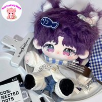 Game Love and Deepspace Rafayel Attributes Cute Plush Stuffed Doll Body Cosplay Plushie Dress-up Clothes Toys Figure 20cm Dolls
