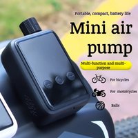 AliExpress NONE Mini Bicycle Electric Air Pump Portable Car Tire Inflator For Motorcycle Bike Air Pump MTB Inflatable Digital Display Pump Ball