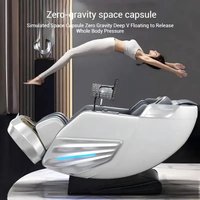 2026 4D Shiatsu Massage Chair Full Body Zero Gravity with Extended Footrest SL Track Heating Airbags for Relaxation And Comfort