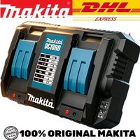 Makita DC18RC 3.0A/6.0A Fast Charger – 100% Original for 18V BL1860 BL1815 BL1450. Powers Drills, Saws, Grinders, Blowers