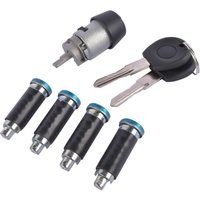 AP01 Ignition Barrel Door Lock Key For Seat VW Passat T4 Polo Caddy II 357905855A , 357905855, 357905855B, 701837206A, 701837206, 701837205A, 701837205, 701837210, 701837061C, 701837061, 357837219A,