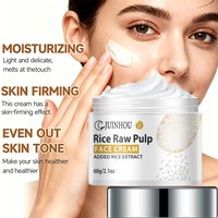 JUINHOU Rice Moisturizing Face Cream Brighten Skin Moisturizes Skin to Make Wrinkles Less Noticeable Make Skin Younger-Looking