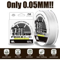 ThornsLine Super Soft Laser Nano Braid Fishing Line Durable Smooth Multifilament PE Line Low Mermory Extremely Thinner Fishing