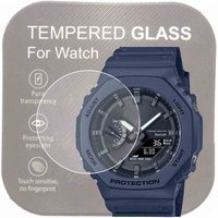 3Pcs Glass For GM-2110 GAB001 GBM-2100 GMB2100 GA-2100 GM-2100 GMA-S2100 GA2200 B2100 GAE-2100 Watch Tempered Screen Protector