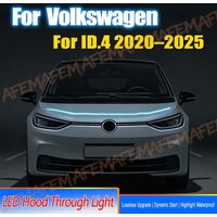 Start Scan LED Daytime RunningLight 12V Hood Lamp Car ModificationLED Waterproof DRL UniversalFor Volkswagen ID.4 2020-2025