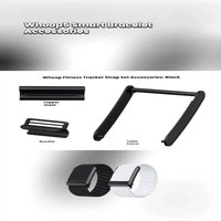 Metal Adapter connector for Whoop 5.0 Smart Bracelet Strap Accessories Three Piece Set Strap adapter accessories for Whoop 5.0