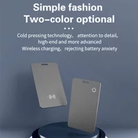 Anti-loss Card GPS Tracking K2 Smart Location Tag IP68 Waterproof Wireless Charging Wallet Phone Finder Works with Apple Find My