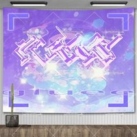 VIKAMA Creative Manga Anime Tapestry, Fantasy Wall Hanging, Gamer Den Home Decor, Otaku Living Room, Bedroom And Dorm Wall Art