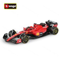 Bburago 1:43 2023 Ferrari SF23 F1 Formula Racing Car Static Simulation Diecast Alloy Model Car