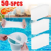 5-50PCS Pool Skimmer Socks Cleans Debris and Leaves Baskets Filters Fish Tank Mesh Bag Round Swimming Pool Mesh Filter Access