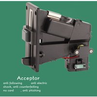 Coin Acceptor Support 6 Kinds of Coin Vending Machine Coin Slot for Game Machines Vending Machines Roll Down Coin Selector