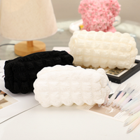 Cute bubble stationery bag, unisex cute stationery bag, pencil case, large capacity student supplies stationery bag