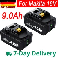 Akumulator 18V do Makita BL1850B Li-ion 18V 9000mAh BL1840B BL1860 BL1890 BL1815 BL1830 BL1835 Wiertarki akumulatorowe Akumulatory LXT400 DE