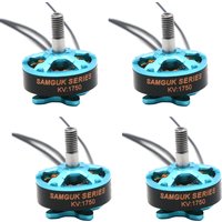 4pcs UAngel Samguk Series Wu 2206 2400KV 2700KV 3-4S / 1750KV 4-6S Brushless Motor CW for RC Models Multicopter Frame