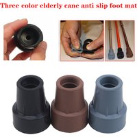 1Pc-3pcs Rubber Walking Hiking Stick Metal Ferrule Bottom End Cover Cane Crutch Pad Rubber Heavy Duty