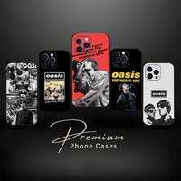 Rock Band O-Oasis Phone Case For iPhone 17,16,15,14,13,12,11 ,Pro Max,XS,X,XR,SE,Mini,8,7,Soft Silicone Black Cover
