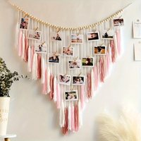 LH Decoration Woven Tassel Tapestry Photo Clip Photo Wall Home Decoration