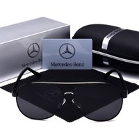 High-end Polarized Sunglasses Metal Driving Sun Glasses Male For Mercedes Benz A B C E S Class CLA GLC GLA GLB GLK GLE GLS W212